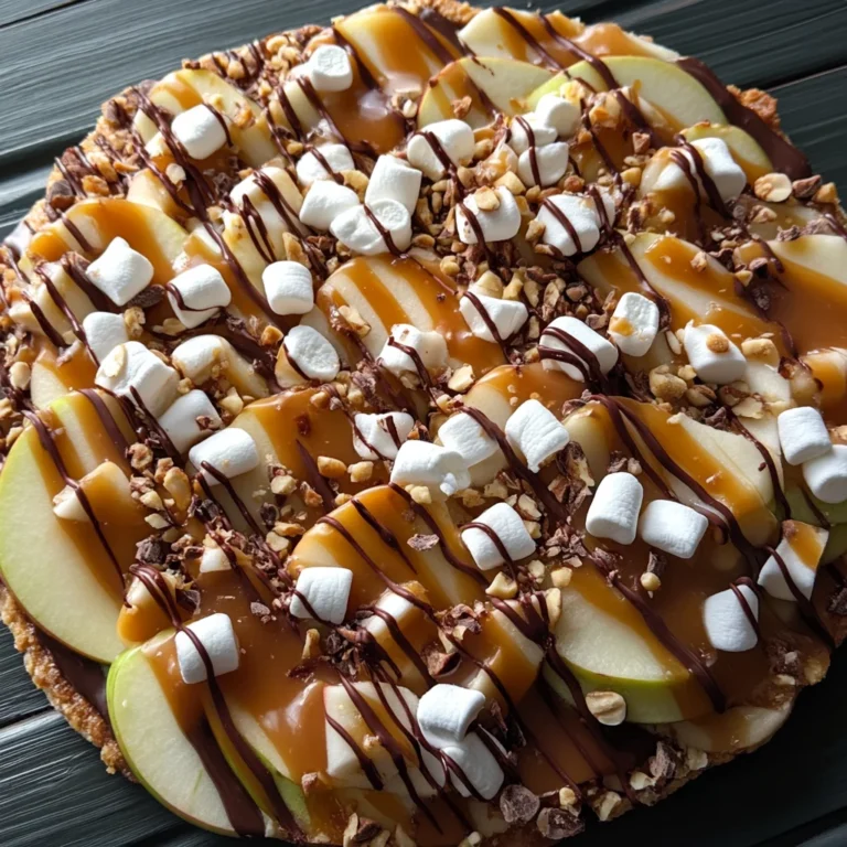 Caramel Apple Nachos Platter