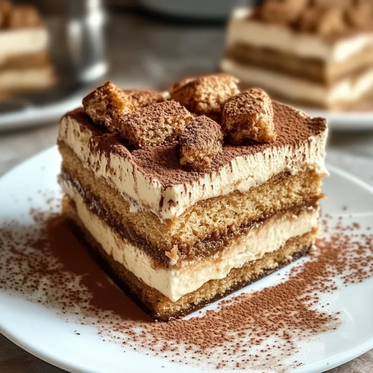 Easy Biscoff Tiramisu: No-Bake Bliss in Just 10 Minutes