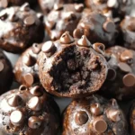 No-Bake Cottage Cheese Brownie Batter Protein Bites