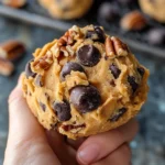 Pumpkin Spice Chocolate Chip Cookie Dough