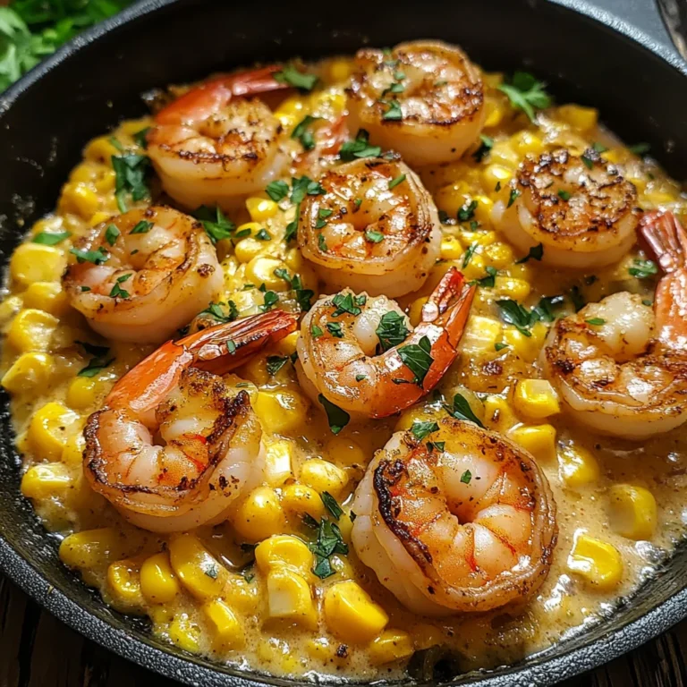 Shrimp and Creamed Corn: A Delicious & Easy Recipe