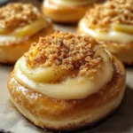 Apple Cheesecake Buns Delight