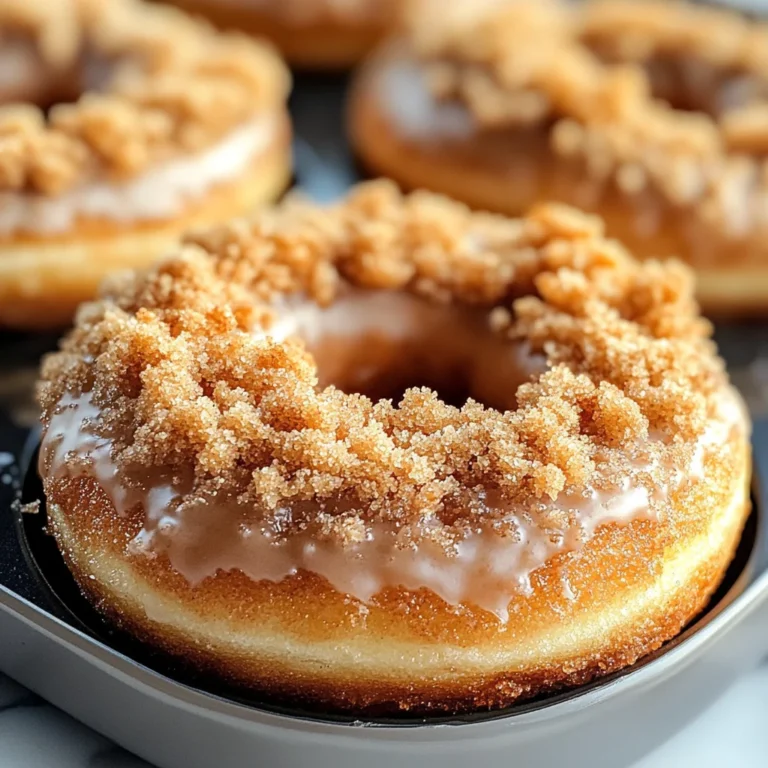 Coffee Cake Donuts
