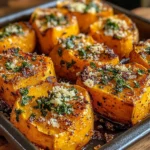 Crispy Parmesan Roasted Sweet Potatoes