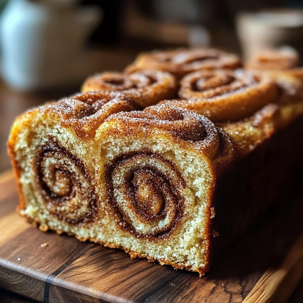 Deliciously Easy Cinnamon Donut Loaf