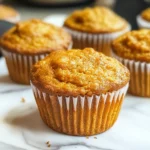 Healthy Greek Yogurt Pumpkin Muffins