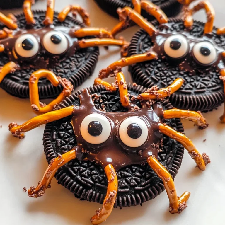 Oreo Spider Halloween Cookies