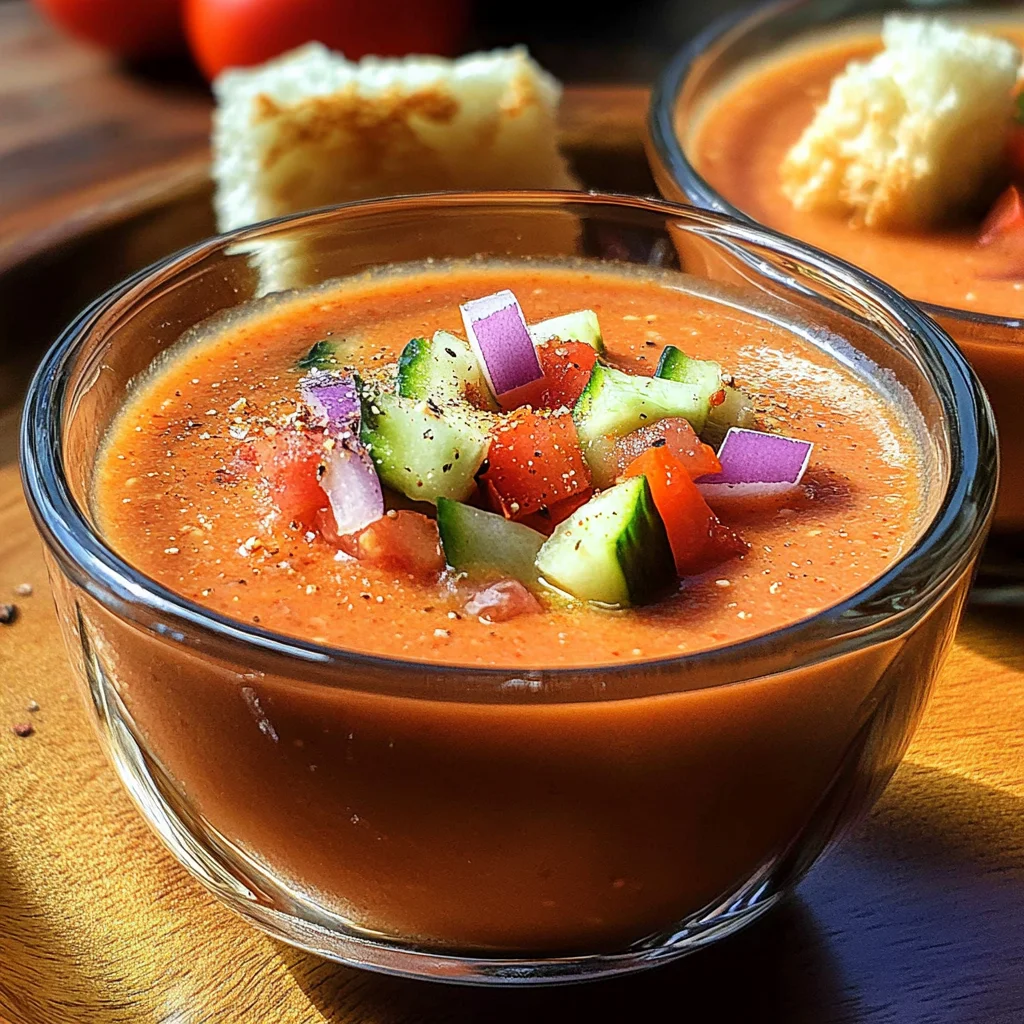 Spanish gazpacho recipe