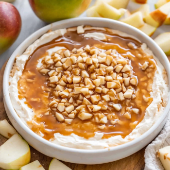 Cream Cheese Caramel Apple Dip