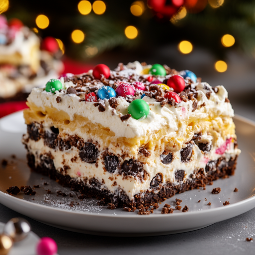 Easy Christmas Lasagna Dessert