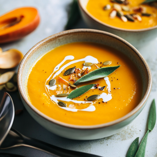Roasted Butternut squash soup